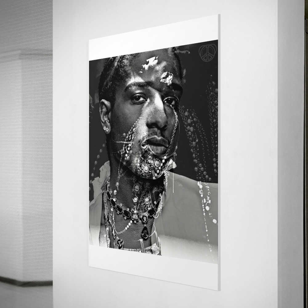 • ASAP Rocky • Large Canvas Poster S5 •